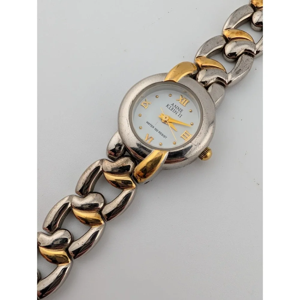 Anne Klein II Watch Women 20mm‎ Case Two Tone 6.25